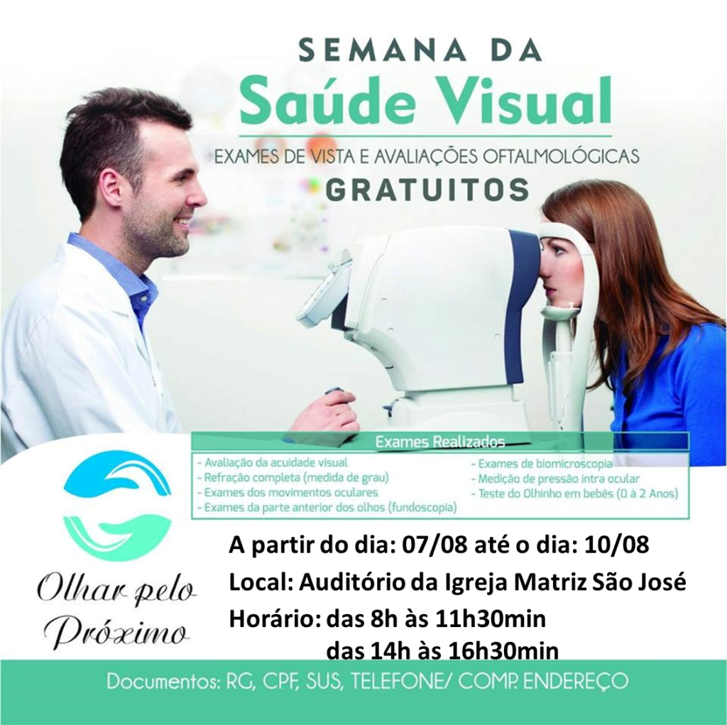 Cuidando da Saúde Visual – Prefeitura Municipal de Botuverá